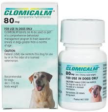 Clomicalm (Clomipramine Hydrochloride) Tablets 80mg, 30 Count , Elanco CA4940030AM