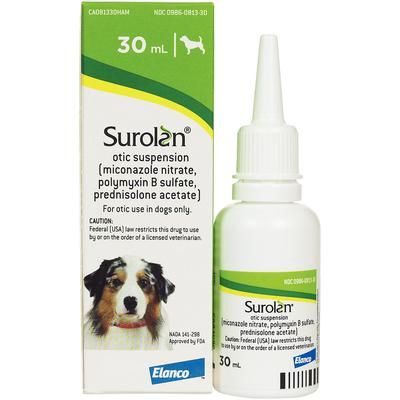 Surolan Otic Suspension 30 ml , ELANCO CA081330HAM