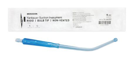 Suction Tube McKesson Yankauer NonVented , 50/Case , MC 16-66202