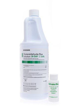 REGIME Glutaraldehyde High-Level Disinfectant Activation Required Liquid 32 oz. Bottle Max 28 Day Reuse , 16 Each/Case , MC 343