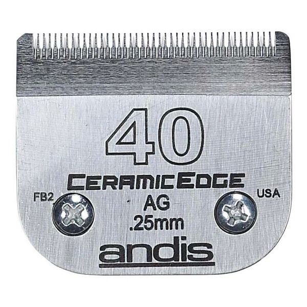 CeramicEdge Detachable Blade, Size 40 , Each , Andis 64265