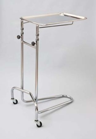 Mayo Instrument Stand Mayo 11 lbs. Tray California Style Base 53 Inch , Dukal 4368