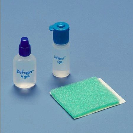 Anti-Fog Kit Defogger Oval Bottle Anti-fog Solution with X-ray Detectable Foam Pad , 20/Case , Deroyal 28-0101