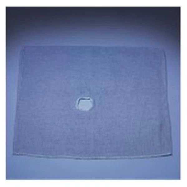 Drape Circumcision Center-Cut Fenestrated 17x13" Blue Sterile 40/Case , Deroyal 70-104