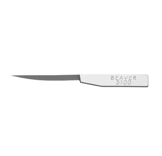 Blade Surgical Visitec Stainless Steel 25.2x2.2mm Eye Straight Flat Edge For Cataract 3/Box , Beaver-Visitec 375220