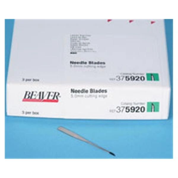 Blade Needle Stainless Steel Pediatric Cataract Sterile Disposable 3/Package , Beaver 375920