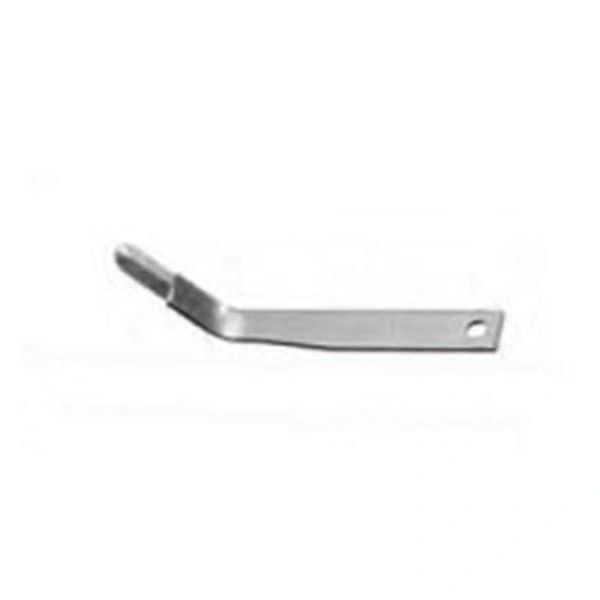 Blade Surgical 6910 Stainless Steel Mini Angled 60 Degrees Sterile Disposable Blue 6/Package , Beaver BEAVER6910