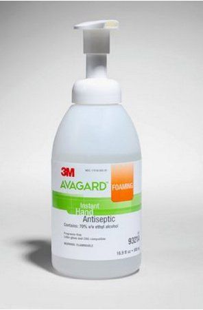 Hand Sanitizer 3M Avagard 16.9 oz. Alcohol (Ethyl) Foaming Pump Bottle 12 Each/Case , 3M 9321A