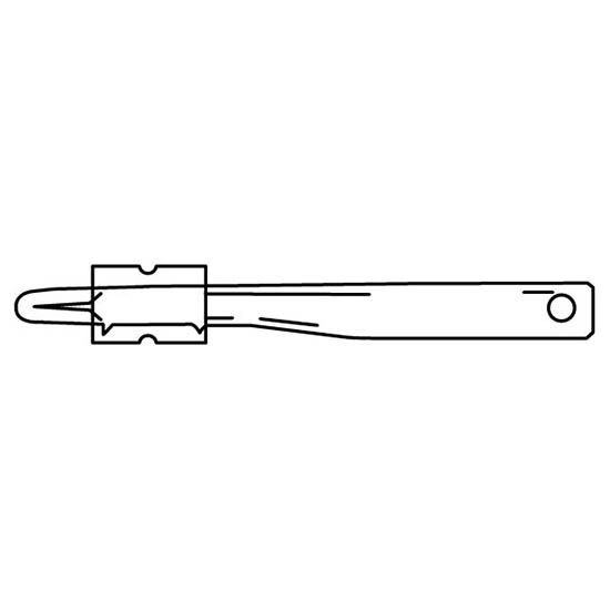 Blade Surgical Guarded Stainless Steel 0.50mm Depth Sterile Disposable 3/Box , Beaver 375450