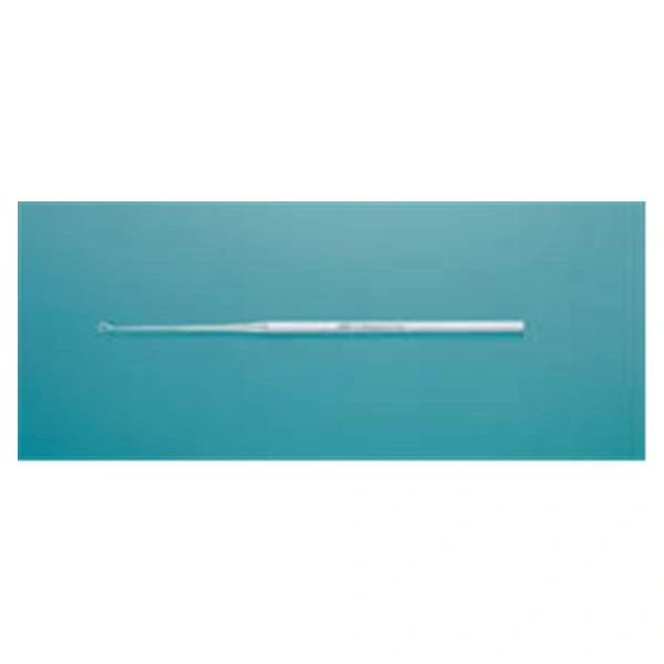 Ear Curette Miltex Buck 8-1/2 Inch Length Single-ended Handle Size 3 Tip Straight Blunt Loop Tip , Miltex Integra 19-288