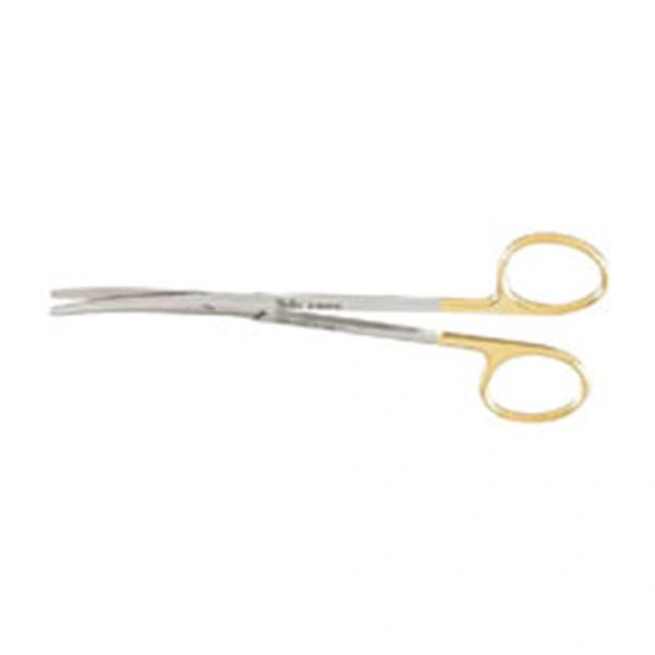 Scissors Metzenbaum 5-1/2" Blunt/Blunt Curved Standard Tungsten Carbide Standard Pattern Each , Miltex Integra 5-180TC