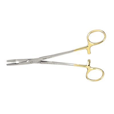 Carb-N-Sert Olsen-Hegar Needle Holder with Suture Scissors, Serrated, 6.5" , Miltex Integra 8-16TC