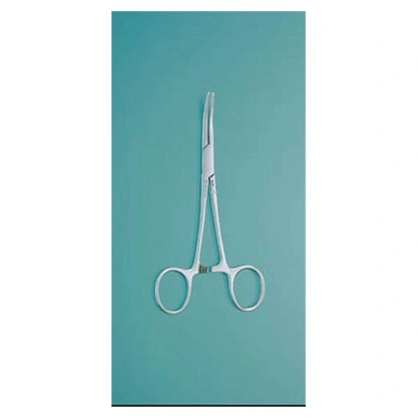 Forcep Hemostatic Crile 5-1/2" Serrated Curved Stainless Steel Autoclavable Reusable Each , Miltex Integra 7-44