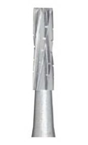 Crosscut Fissure Straight Carbide Bur, Friction Grip, #557 , 10/Box ,Miltex Integra DFG557