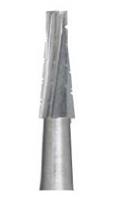 Crosscut Fissure Taper Carbide Bur, Friction Grip, #699L ,10/Box , Miltex Integra DFG699L