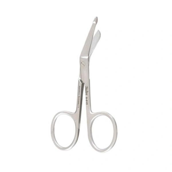 Scissors Bandage Lister 3-1/2" Sharp/Sharp Straight Stainless Steel Extra Fine Reusable Each , Miltex Integra 5-510