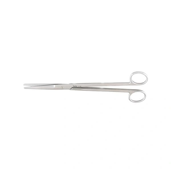 Dissecting Scissors Miltex Mayo 6-3/4 Inch Length Surgical Grade Stainless Steel NonSterile Finger Ring Handle Curved Blunt/Blunt , Miltex Integra 5-126