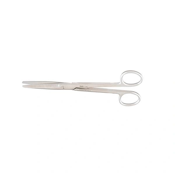 Dissecting Scissors Miltex Mayo 6-3/4 Inch Length Surgical Grade Stainless Steel NonSterile Finger Ring Handle Straight Blunt/Blunt , Miltex Integra 5-124