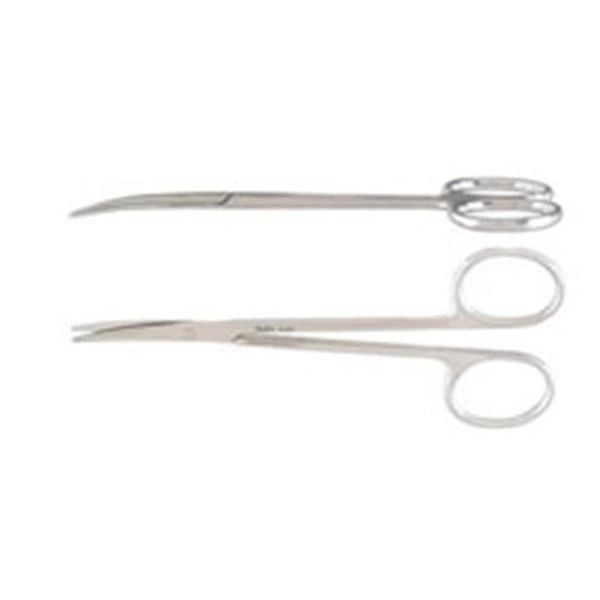 Dissecting Scissors Miltex Metzenbaum 5 Inch Length Surgical Grade Stainless Steel NonSterile Finger Ring Handle Curved Blunt/Blunt , Miltex Integra 5-284