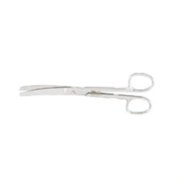 Scissors Operating 6-1/2" Blunt/Blunt Curved Standard Stainless Steel Standard Pattern Each , Miltex Integra 5-58