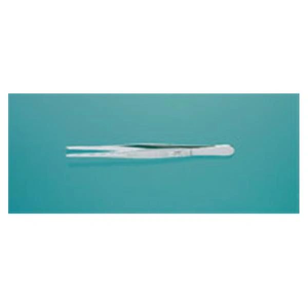 Tissue Forceps Miltex 5-1/2 Inch OR Grade German Stainless Steel NonSterile NonLocking Thumb Handle Straight 1 X 2 Teeth , Miltex Integra 6-44