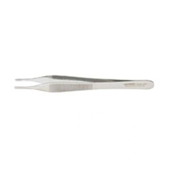 Forcep Tissue Adson-Brown Vantage 4-3/4" Straight 7x7 Teeth Stainless Steel Tissue Economy Autoclavable Reusable Each , Miltex Integra V96-124