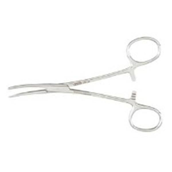 Forcep Hemostatic Crile Vantage 6-1/4" Serrated Curved Stainless Steel Autoclavable Reusable Each , Miltex Integra V97-48