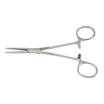 Forcep Crile Vantage 6-1/4" Serrated Straight Stainless Steel Reusable Each , Miltex Integra V97-46