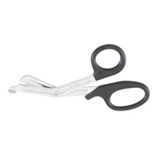 Scissors Universal Vantage 7-1/2" Blunt Angled Stainless Steel Fine Black Handle Economy Finger Loops Autoclavable Reusable Each , Miltex Integra V95-1000