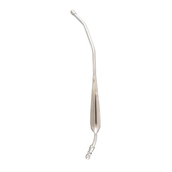 Yankauer Suction Tube with Removable Tip and Tubing Connection, 11.75" , Miltex Integra 2-104SS