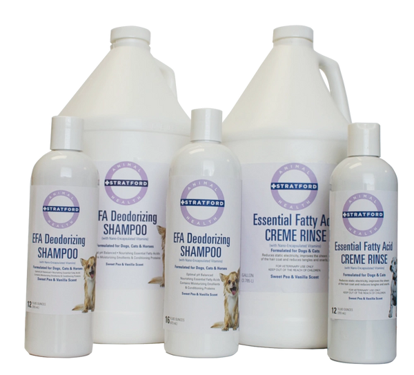 EFA Deodorizing Shampoo, Sweet Pea and Vanilla Scent, 1 Gallon , Stratford SP1058