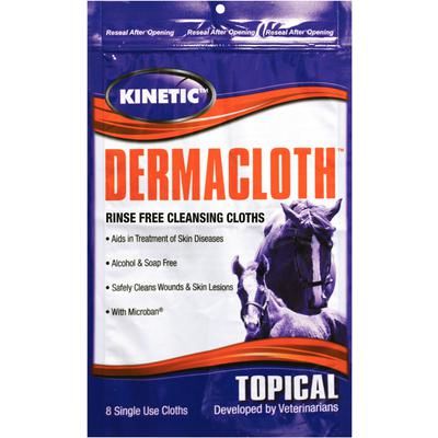 Dermacloth Cleansing Cloths 8/Pkg , KINETIC TECHNOLOGIES 3004-10-00