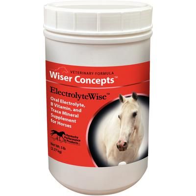 Wiser Concepts ElectrolyteWise Supplement for Horses, 5lb , Kentucky Performance 137303