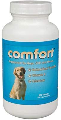 Comfort Antioxidant Formula Supplement for Dogs and Cats, 350 Tablets , Kala 5202