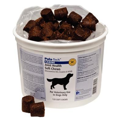 Canine Joint Health Soft Chews, 120/Bottle , PALA-TECH 850120