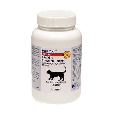 Feline F.A./Plus Chewable Tablets 60/Bottle , PALA-TECH 900760