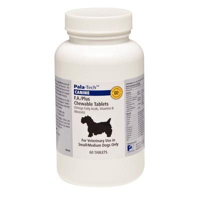 Canine F.A./Plus Small/Medium Dog, 60/Bottle, PALA-TECH 900160