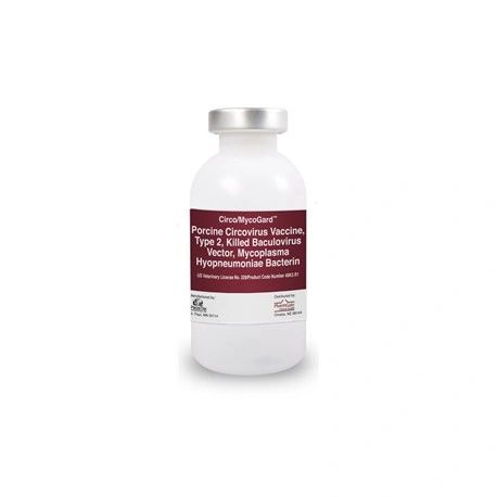 Circo/MycoGard Swine Vaccine, Killed Baculovirus Vector, 50mL , Pharmgate 25010-50