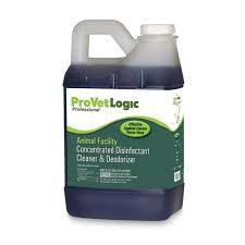 Animal Facility Concentrated Disinfectant / Cleaner / Deodorizer, 0.5 Gallon , 4/Case , ProVetLogic V01-.5MN