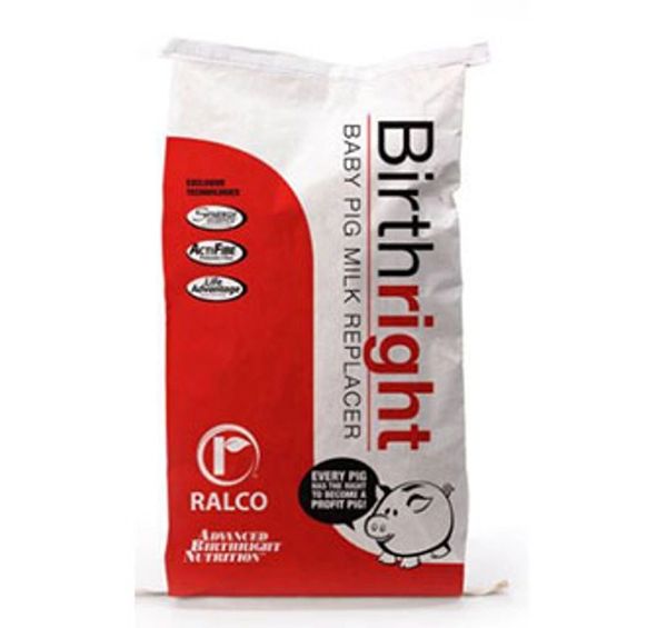 Birthright Baby Pig Milk, 25lb , Ralco 9010-25