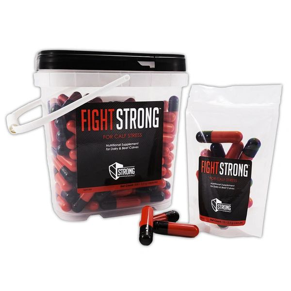 Fight Strong for Calf Stress, Nutritional Supplement for Dairy and Beef Calves, 200 Capsules , Ralco 2600-200