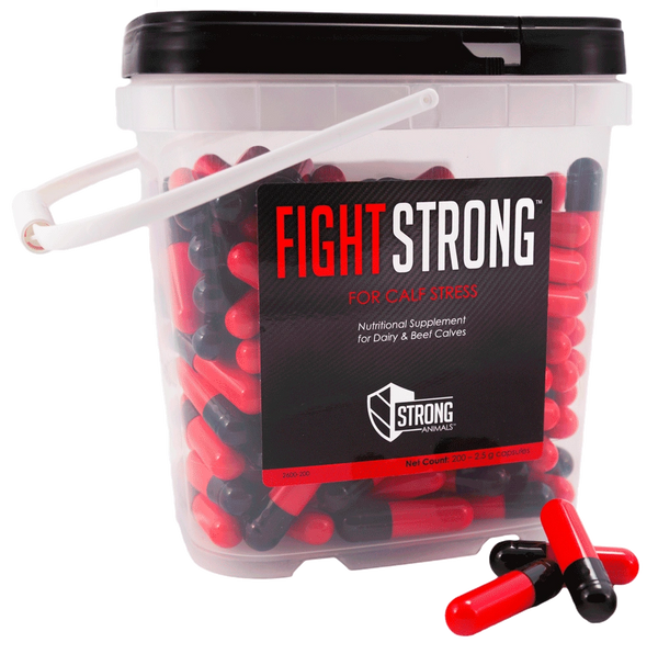 Fight Strong for Cow Stress, Nutritional Supplement for Dairy and Beef Cattle, 130 Capsules , Ralco 2601-130
