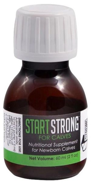 Start Strong Nutritional Supplement for Newborn Calves, 60mL , Ralco 2500-60