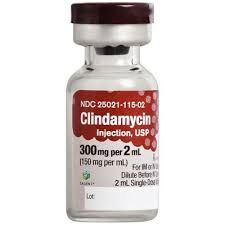 Clindamycin Injectable 150mg/ml 2mL , 25/Pack , Sagent 25021-0115-02