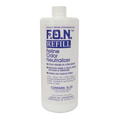 F.O.N. Feline Odor Neutralizer Spray Refill, 1 Quart , Summit Hill NX00521