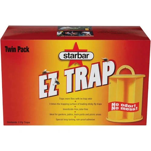 EZ Trap Fly Trap, Twin Pack , Starbar 3004323