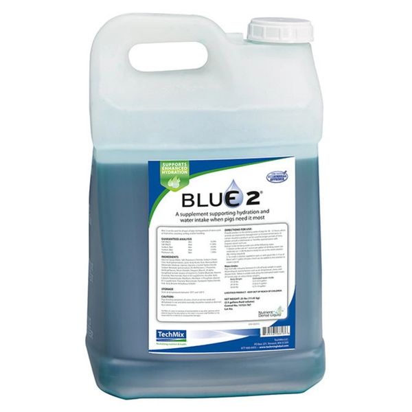 Blue2 Ready-to-Use Liquid Hydration Supplement, 2.5 Gallon , Techmix 13722-787