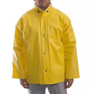 WebDri Jacket with Attached Hood, Yellow, Large , Tingley Rubber J31107-LG