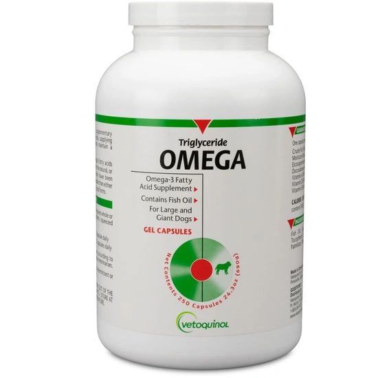 Triglyceride Omega Large Breed Capsules ,60/Bottle , VETOQUINOL 410495