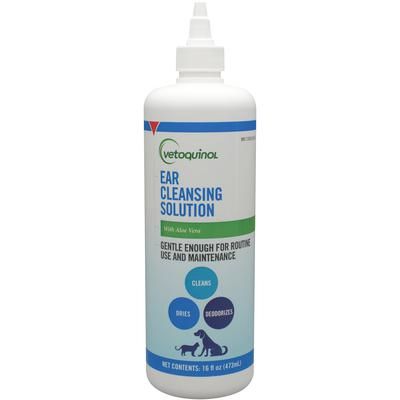 Ear Cleansing Solution 16 oz, VETOQUINOL 411437